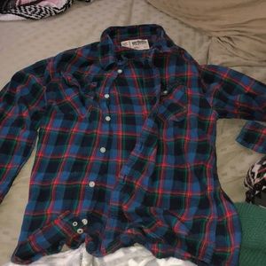 flannel size small